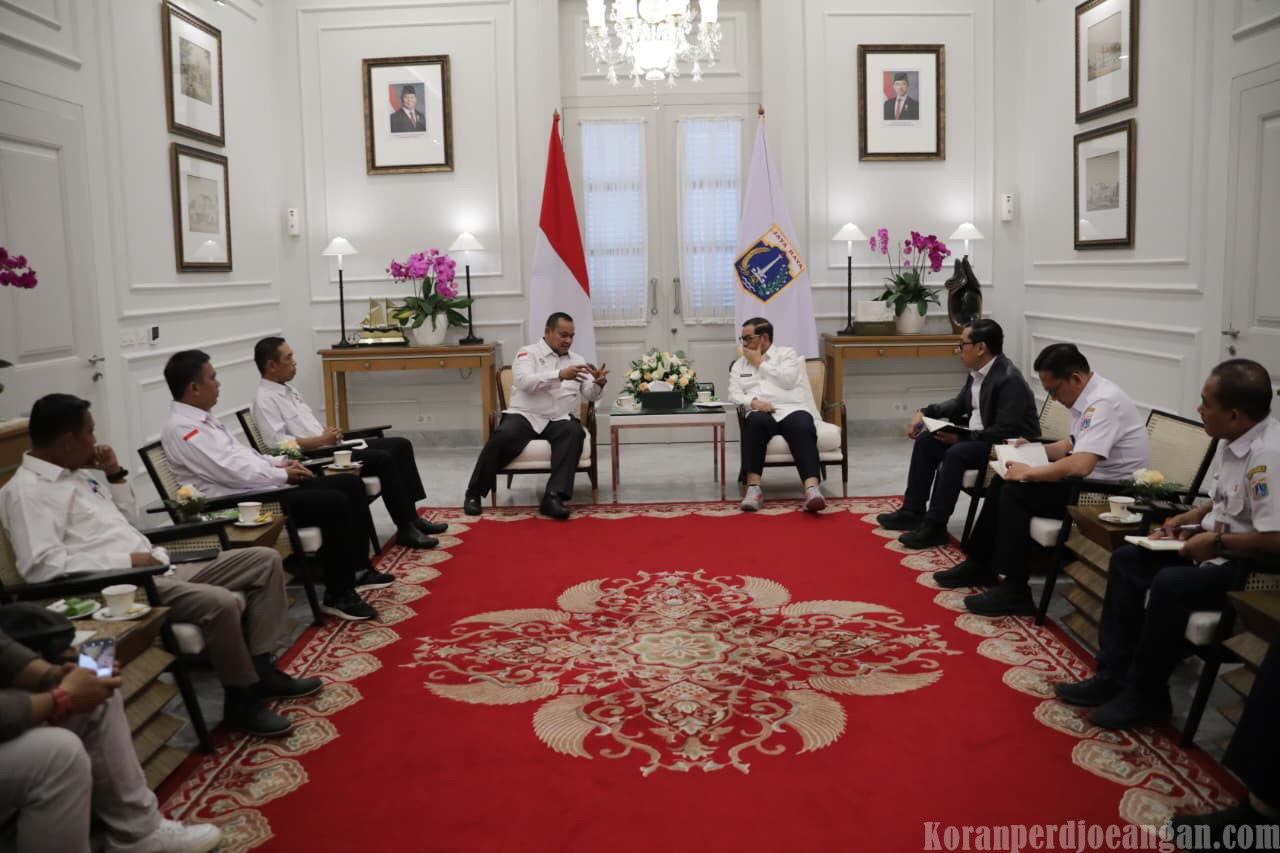 Temui Pramono Anung, KSPI dan KSPSI AGN DKI Sampaikan  Kenaikan Upah 2026  Hingga Tolak Outsourcing