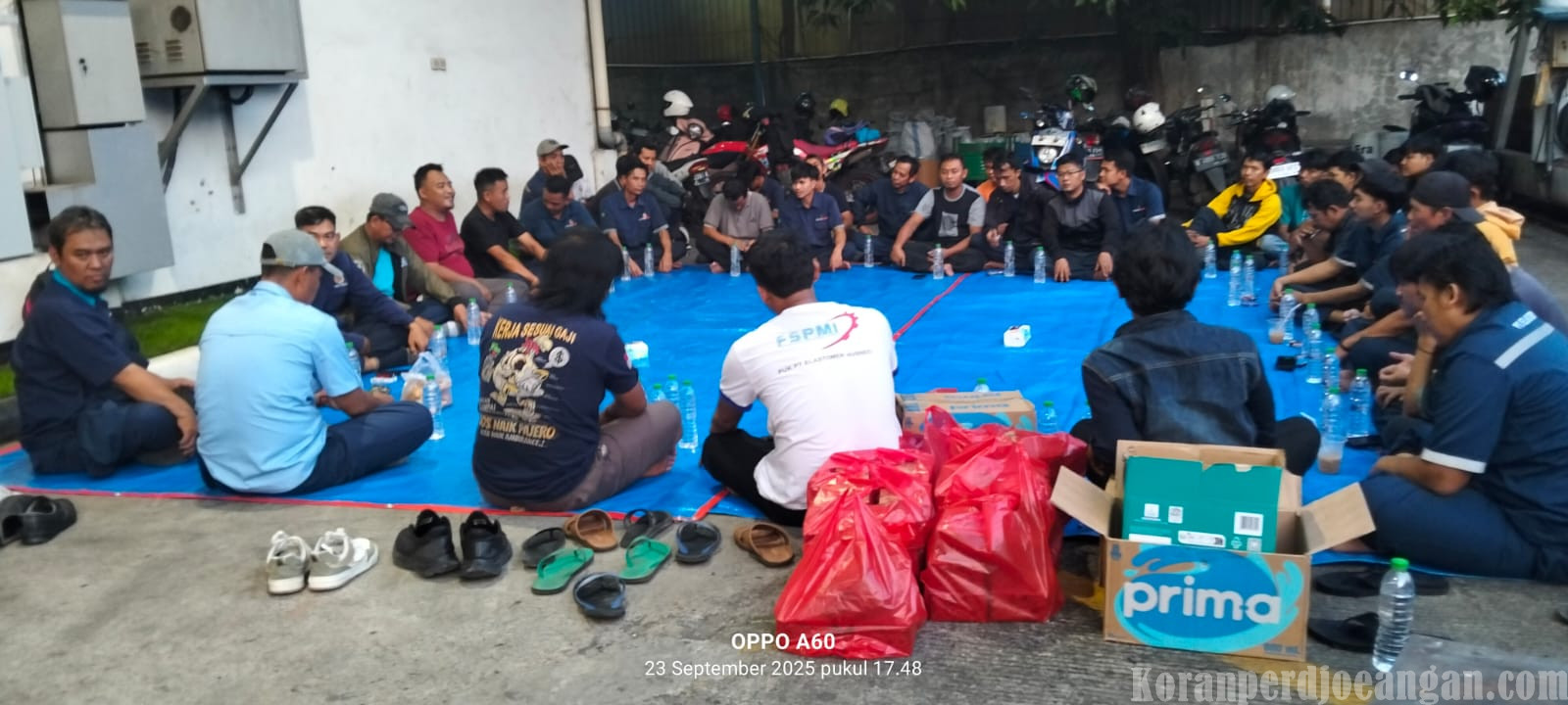 Konsolidasi Akbar dan Tasyakuran PUK SPL Elastomer Nusindo