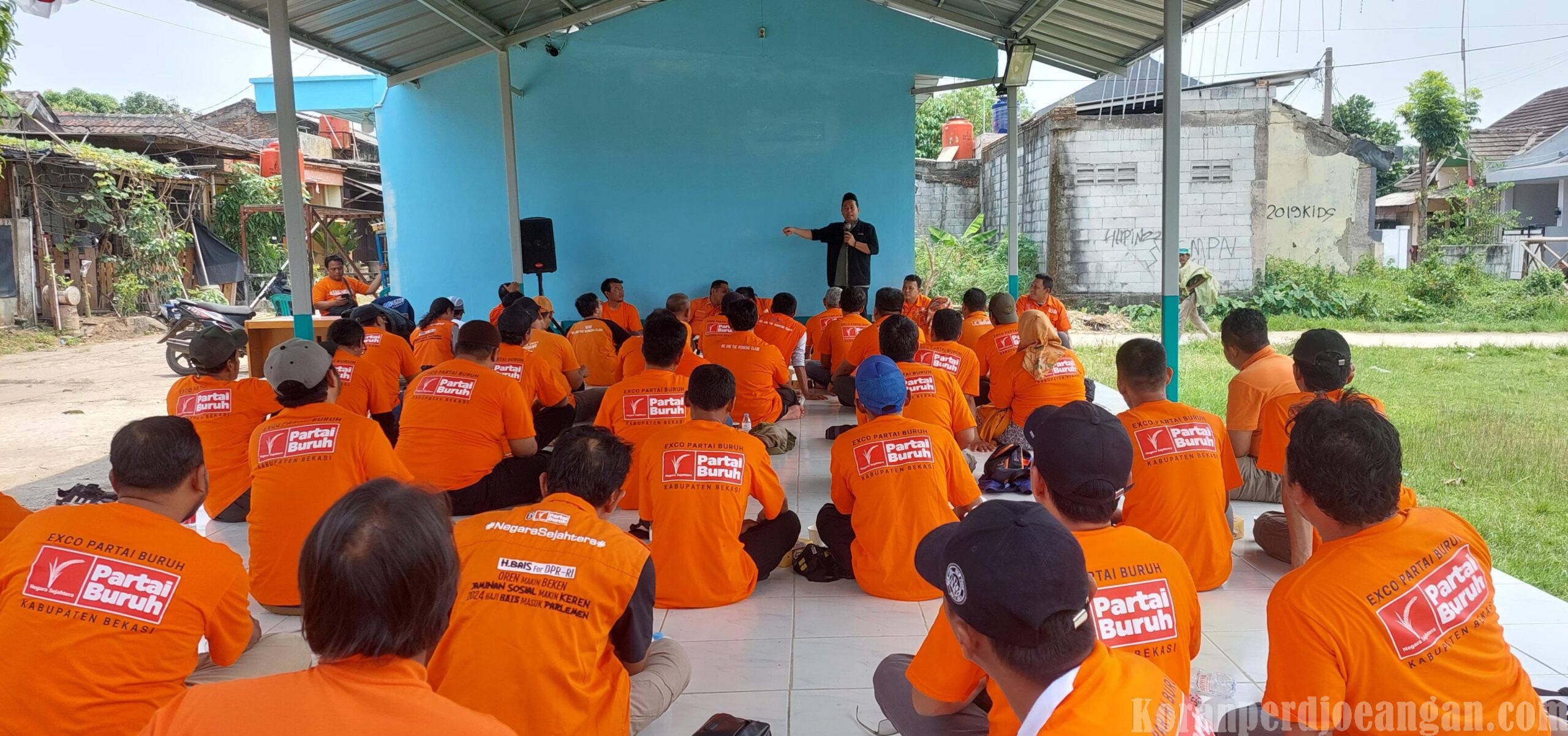 Hadiri Pendidikan Politik Partai Buruh Kabupaten Bekasi, Surohman Berikan Motivasi Terhadap Kader