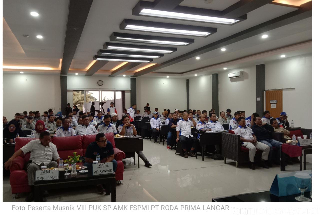 Musnik VIII PUK SPAMK FSPMI PT Roda Prima Lancar: Perkuat Sinergi, Soliditas, dan Sejarah Perjuangan