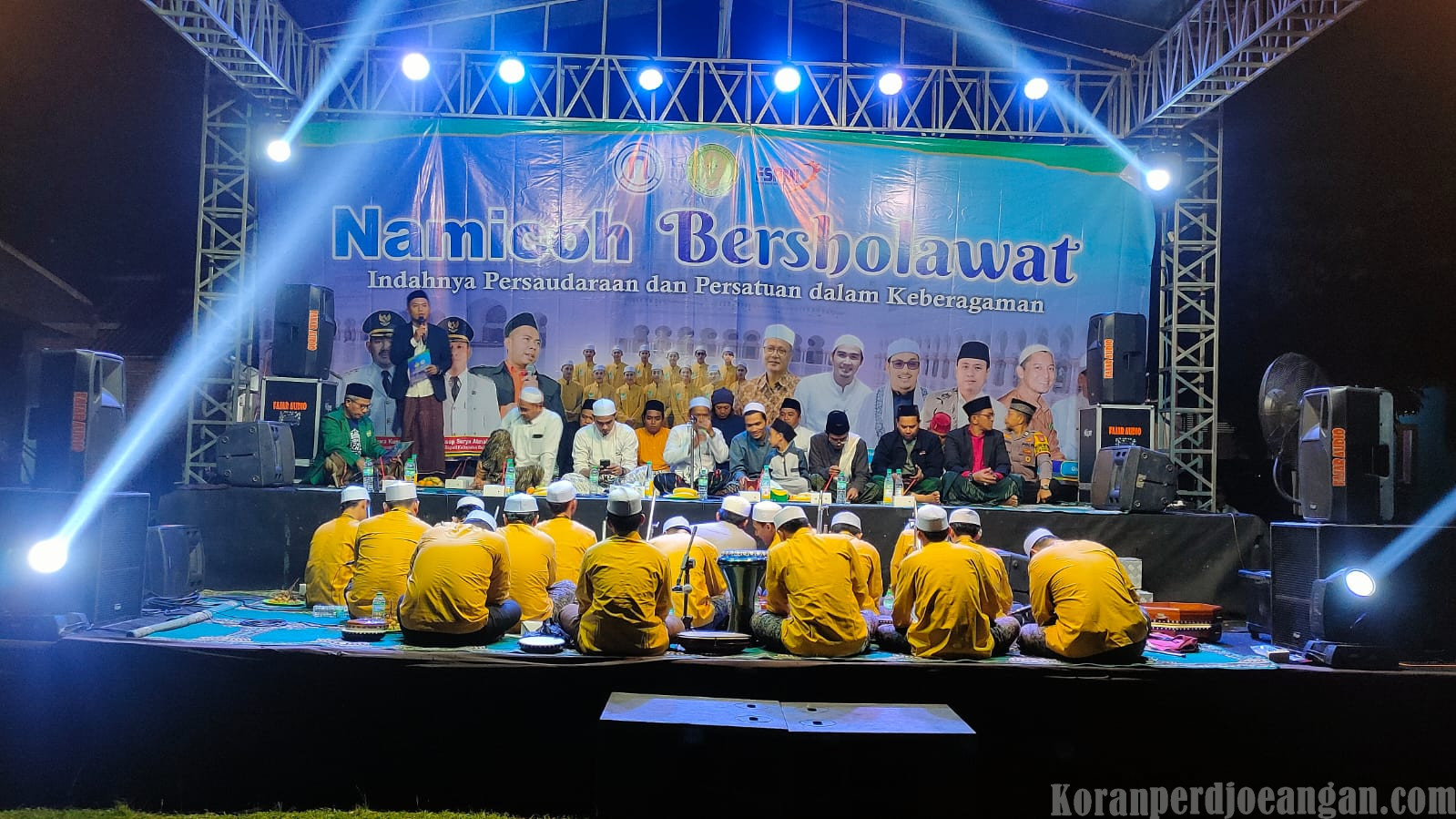 Namicoh Bersholawat Bergema di Lapangan Wahana Cikarang