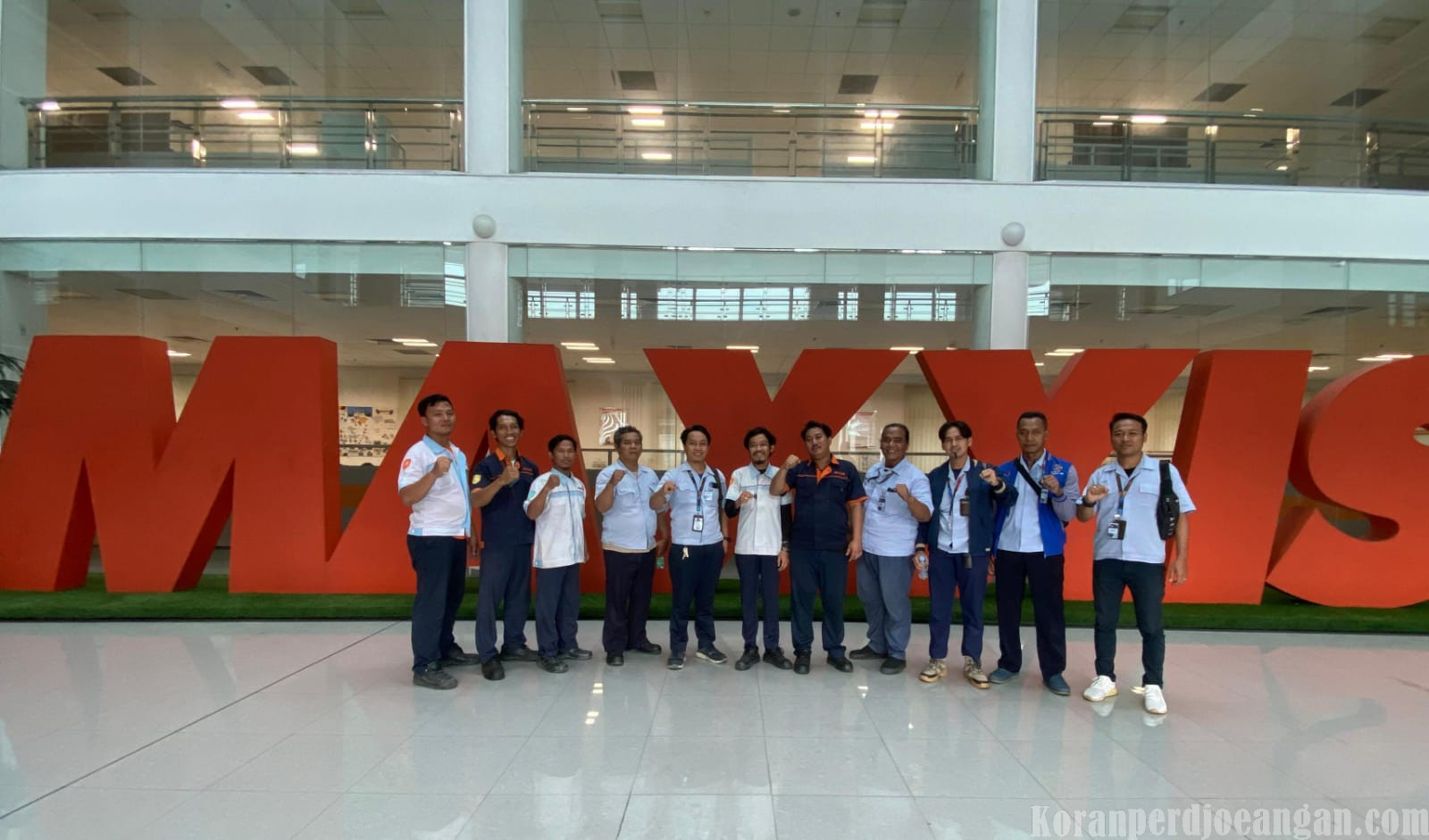 Perkuat Hubungan Organisasi, FSPMI PT. YIMM Kunker Ke PUK PT. Maxxis Internasional Indonesia