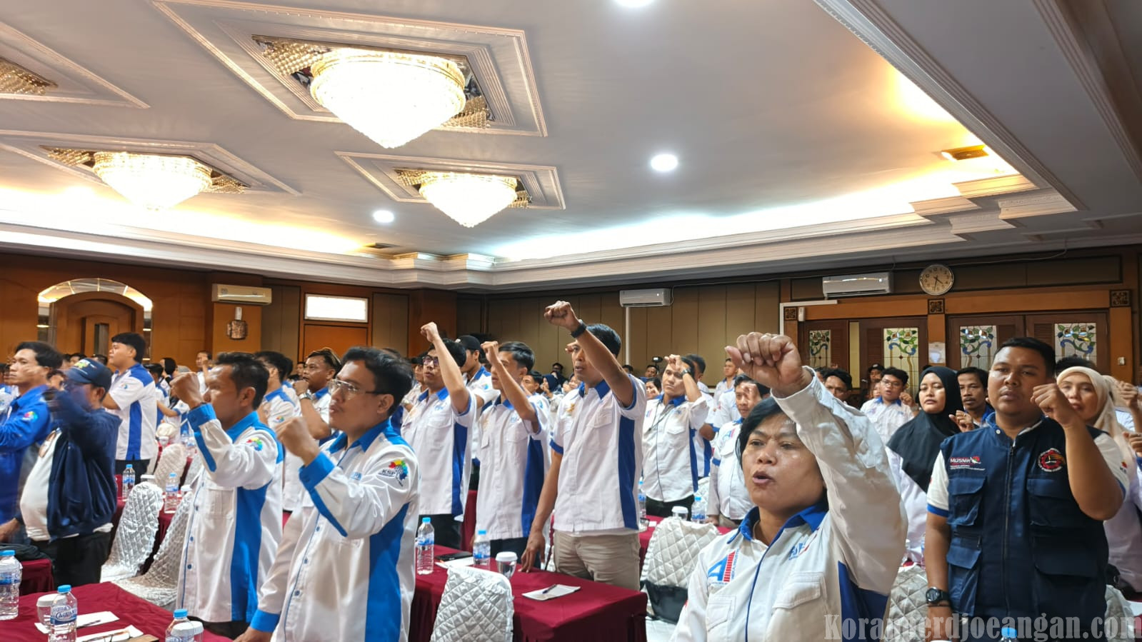 PUK SPAMK FSPMI PT. SAMI JF Delegasikan Kadernya Ikuti Konsolidasi Ideologi FSPMI Jawa Tengah