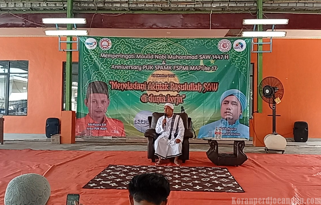 Serikat Pekerja FSPMI PT Mitsuba Rayakan 17 Tahun Kebersamaan dengan Meneladani Akhlak Rasulullah di Dunia Kerja