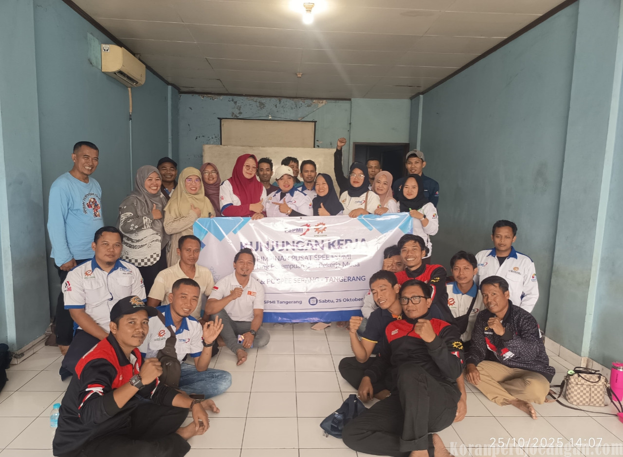 Bidang Perempuan PP SPEE FSPMI Datangi Banten Lakukan Kunjungan Kerja