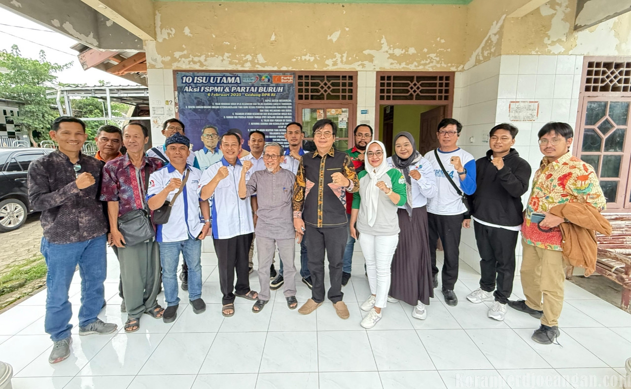 Siruaya Utamawan Sambangi KSPI Lampung, Kupas Tuntas Masalah Defisit Program JKN Hingga Perlindungan Pekerja