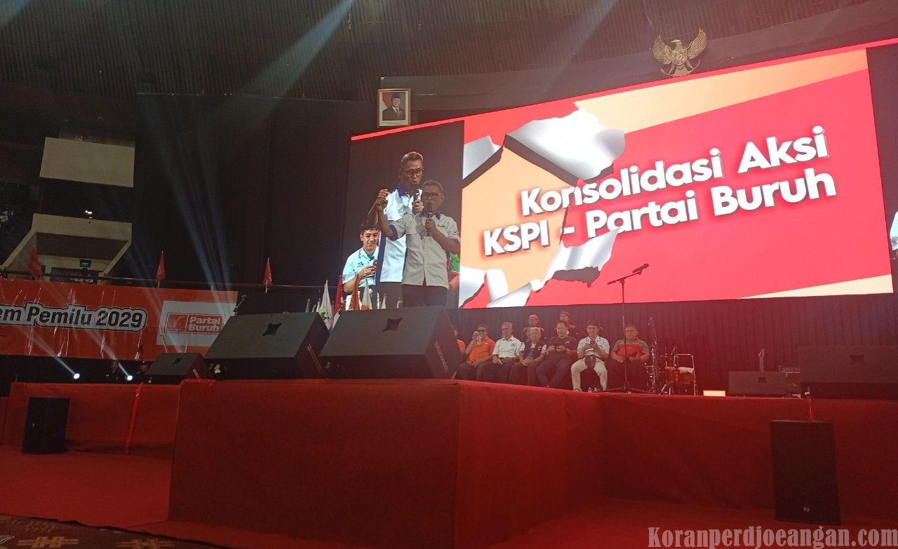 Seruan Kenaikan Upah dan Desakan Pengesahan RUU Ketenagakerjaan Dari Ruang Jakarta Convention Canter