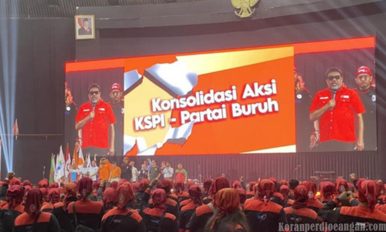 Konsolidasi Aksi Buruh KSPI di JCC: Said Iqbal Serukan Perlawanan dan Dukungan Kritis Pemerintahan Prabowo