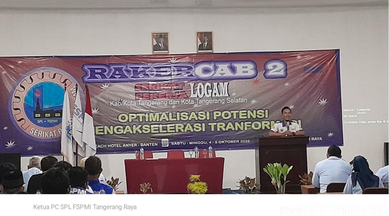 Rakercab II SPL FSPMI Tangerang Raya: Optimalkan Potensi, Akselerasi Transformasi Perjuangan Buruh