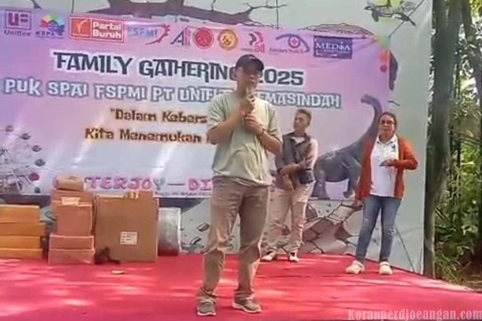 Family Gathering PUK SPAI FSPMI PT Uniflex Kemasindah : Dalam Kebersamaan Kita Menemukan Kekuatan