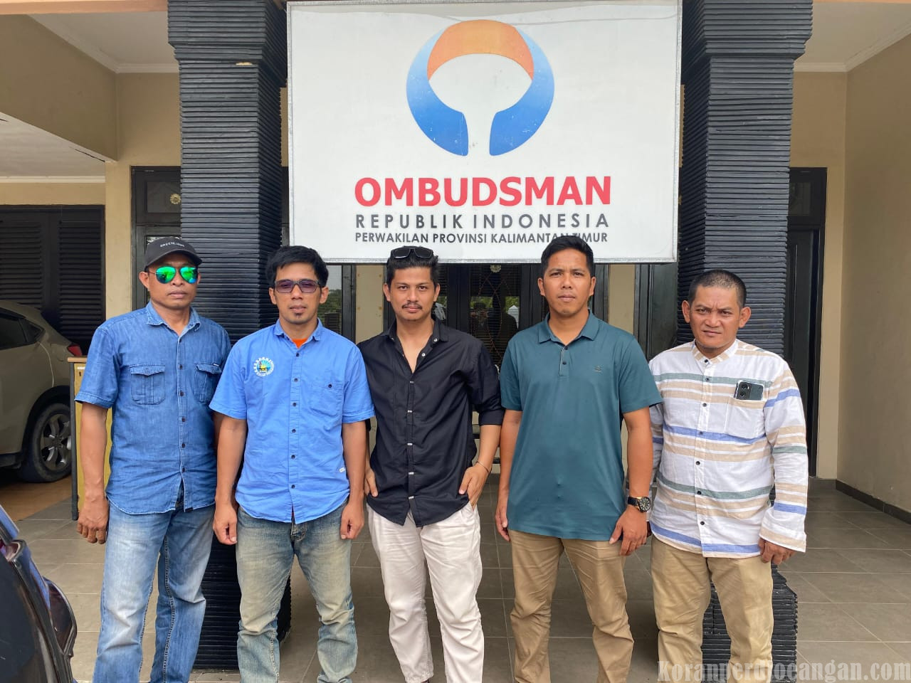 PUK SPL FSPMI PT. PTM Sambangi Komisi I DPRD Kukar dan Ombudsman Kaltim