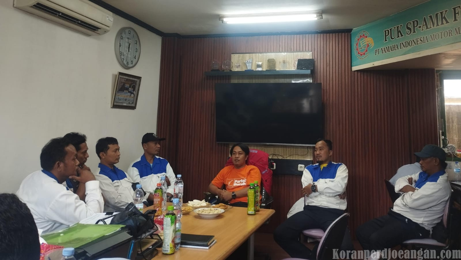 FSPMI PT YIMM Kedatangan PUK Suzuki, Bertukar Pikiran dan Strategi