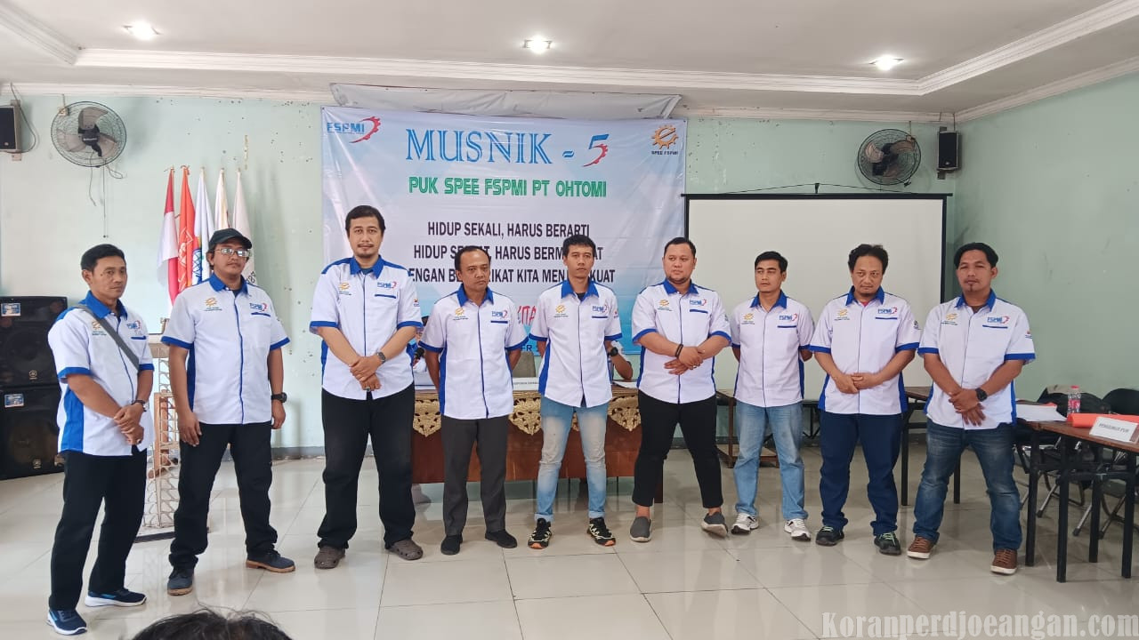 Dengan Semangat Baru, Serikat Pekerja PT Ohtomi Bentuk Kepengurusan Baru Periode 2025–2029
