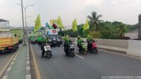Tuntut Upah Layak 2026, Buruh kota Tangerang Kembali Turun Kejalan