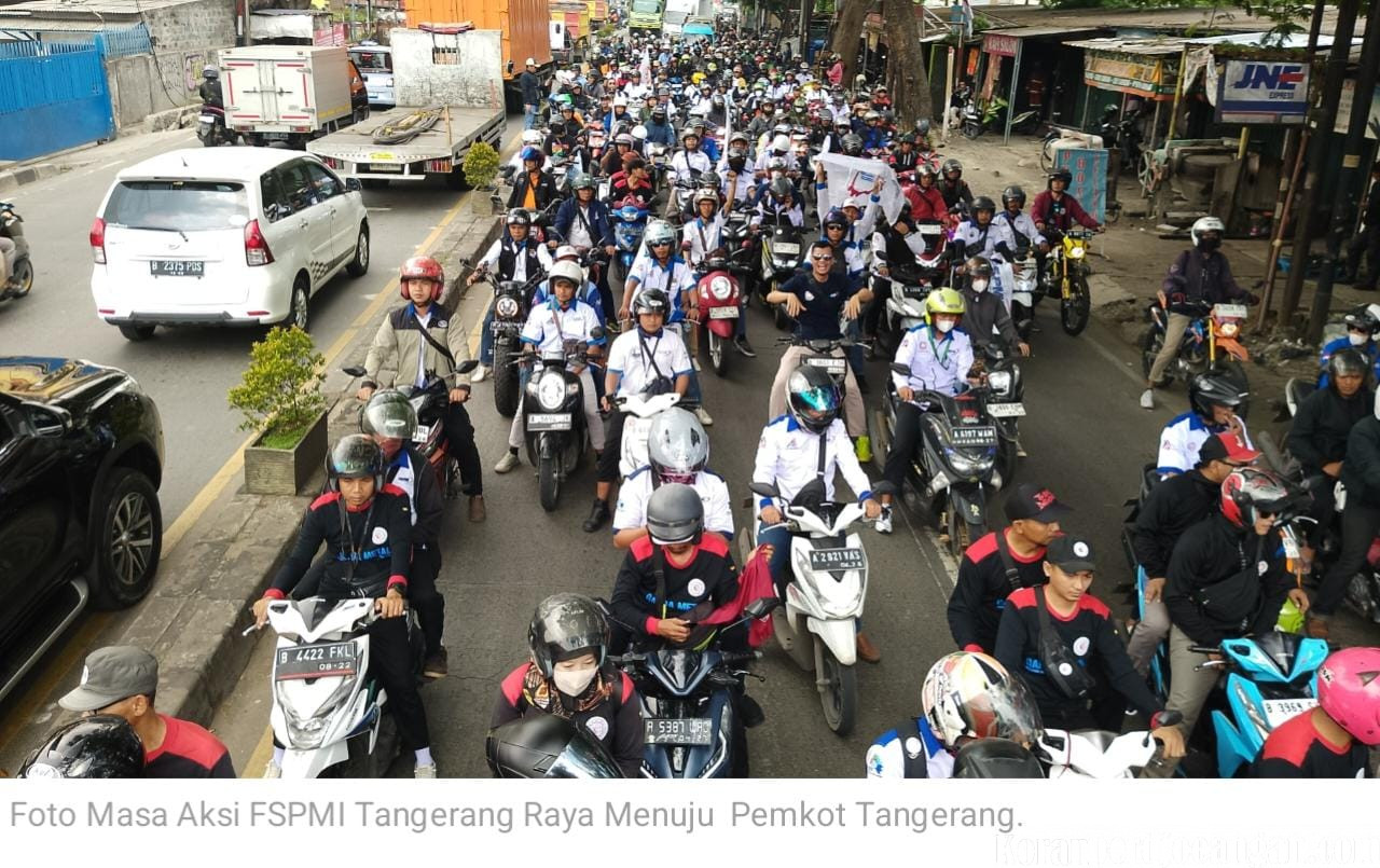 FSPMI Tangerang Raya & Aliansi Buruh Banten Bersatu Datangi Pemkot Tangerang: Bawa Usulan Upah 2026 Naik Minimal 10%!
