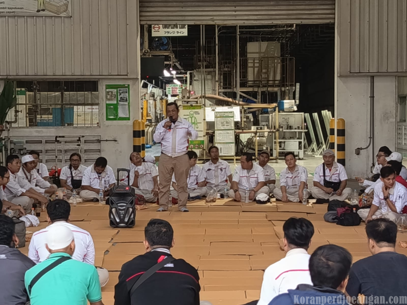 Safari Konsolidasi Plant Machining, PUK PT HMMI