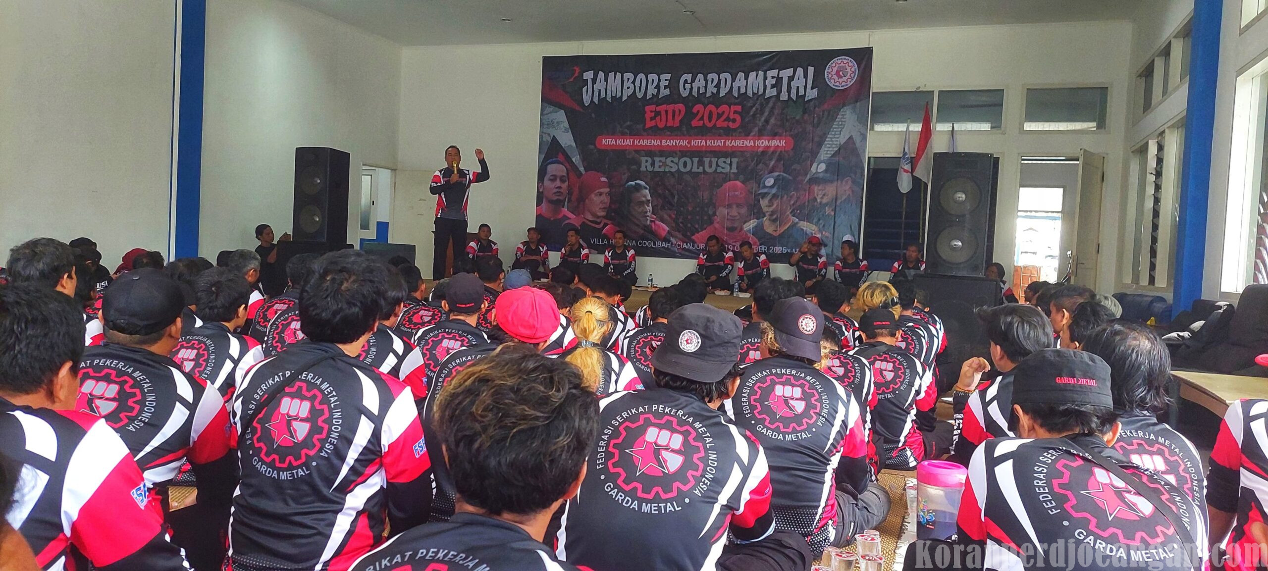 Perkuat Organisasi, Garda Metal Area EJIP Gelar Jambore ke 5