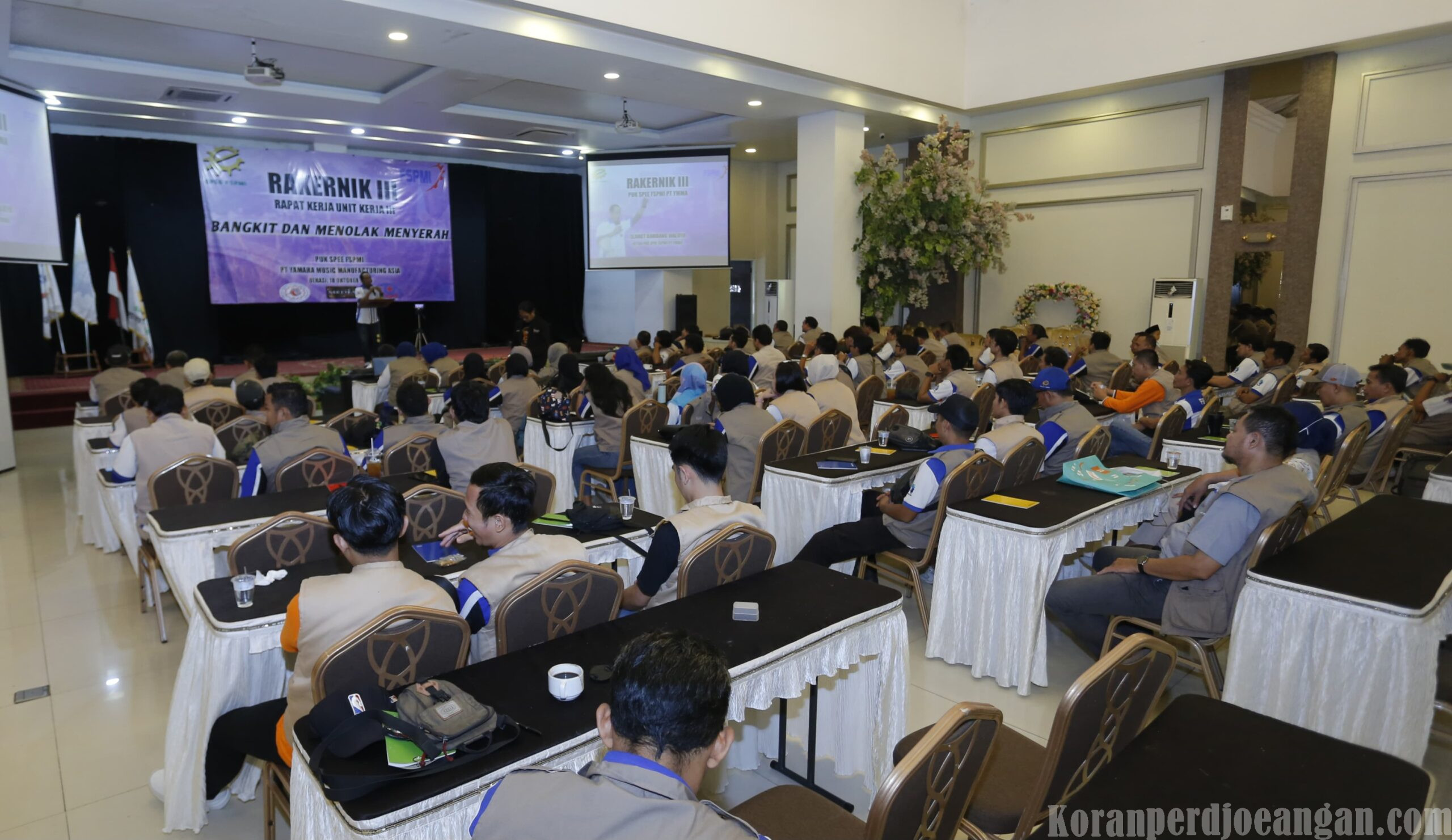 Rakernik III PUK SPEE FSPMI PT. YMMA : Bangkit dan Menolak Menyerah