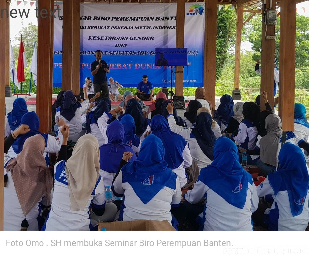 Biro Perempuan FSPMI Banten Gelar Seminar Kesetaraan Gender: “Perempuan Hebat, Dunia Kuat”