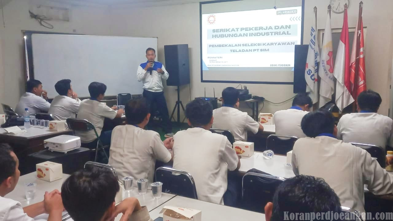 FSPMI PT Suzuki Gelar Pembekalan Untuk Pekerja Teladan 2025