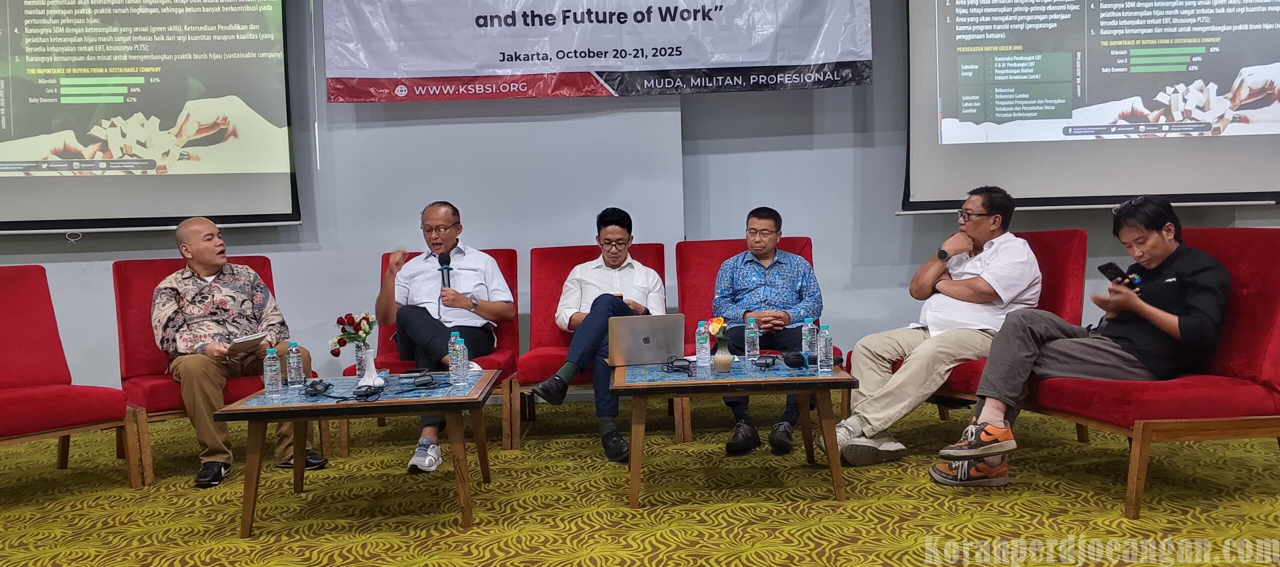 Hari Kedua Workshop Nasional: KSPI dan KSBSI Matangkan Strategi Transisi yang Adil dengan Dukungan Internasional