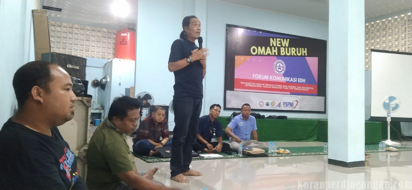 Pangkorda Garda Metal Bekasi Sampaikan Pesan di Rapat Rutin Forum EDH