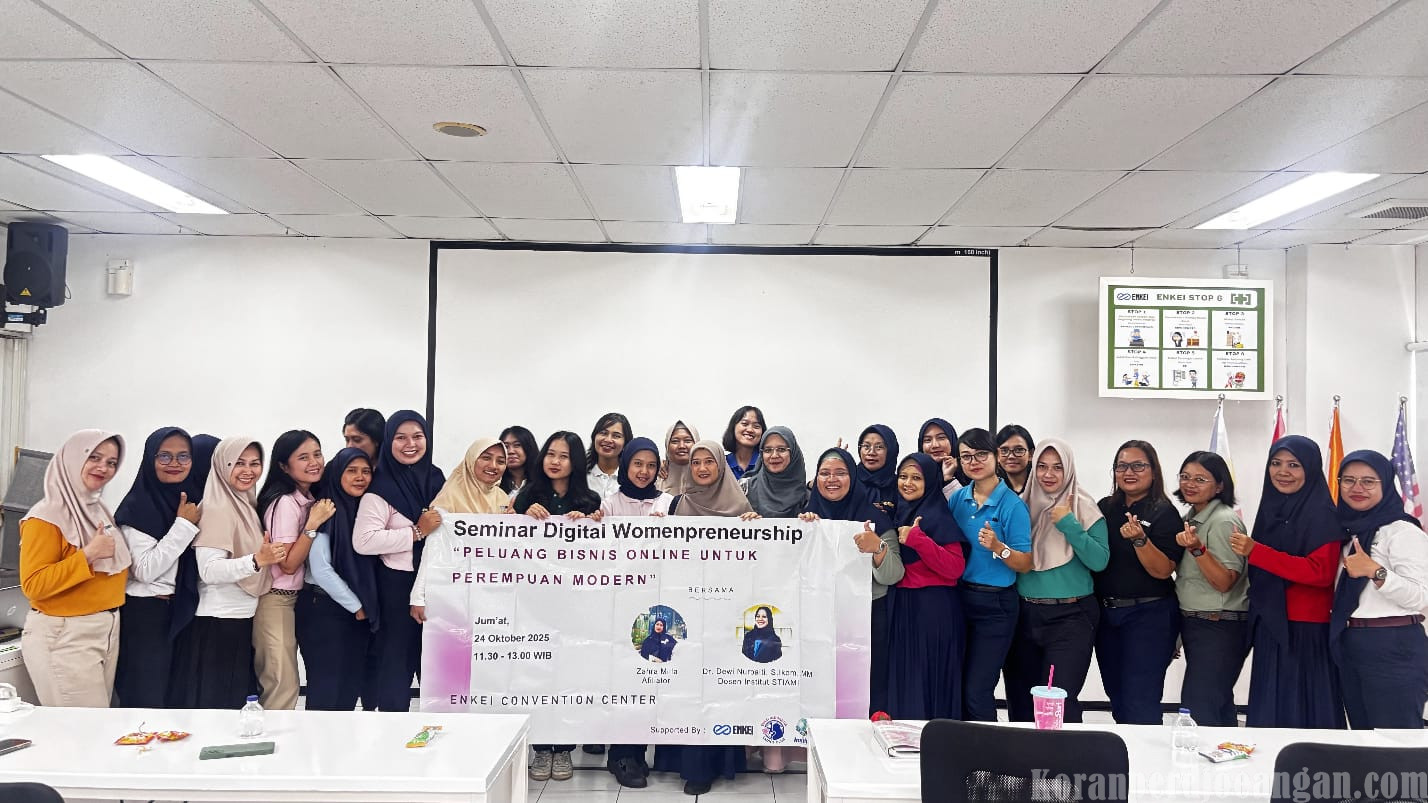 Jelang Skripsi, Anggota Perempuan FSPMI PT. Enkei Indonesia Berinisiatif Adakan Seminar Womenpreuneur