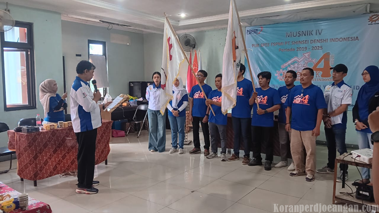 Selamat dan Sukses untuk Kepengurusan Baru PUK PT Shinsei Densi Indonesia Periode 2025–2029