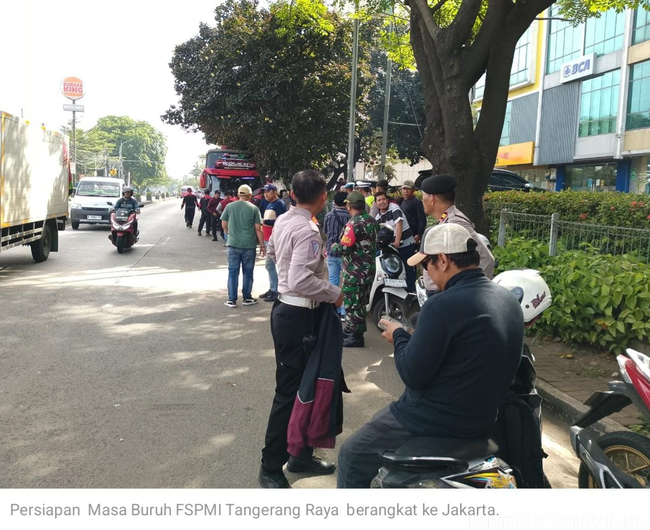 Ribuan Buruh FSPMI Tangerang Raya Bergerak ke Jakarta, Tuntut Kenaikan Upah 2026 yang Layak