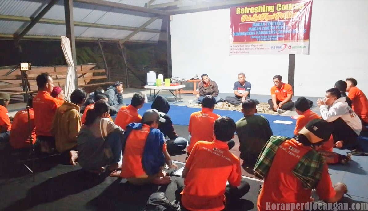 Menjaga Api Perjuangan: PUK SPL FSPMI PT Niro Granite Gelar Refresing Course untuk Penguatan Kaderisasi