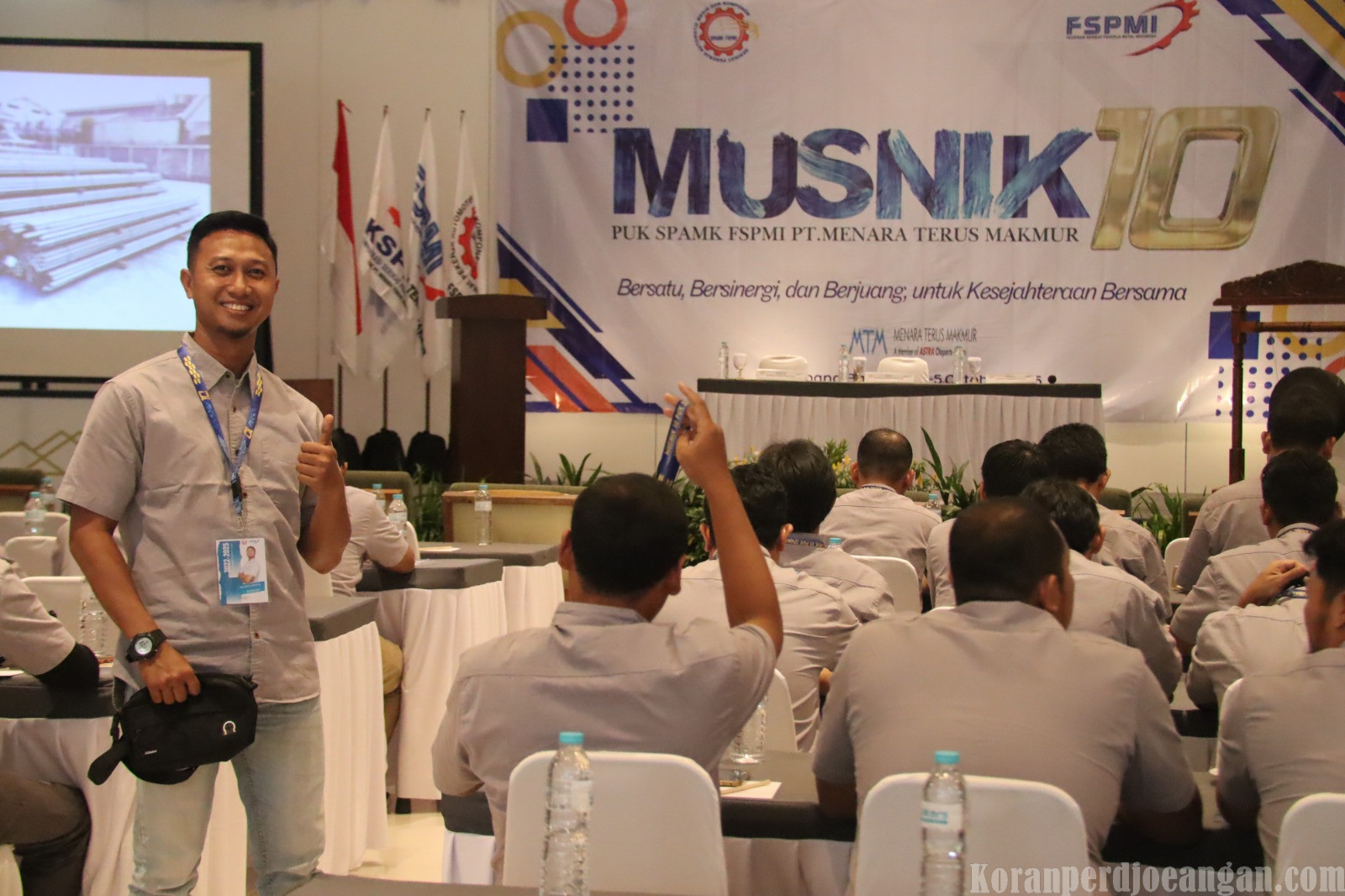 Kesan-Kesan Peserta MUSNIK ke-10 PUK SPAMK FSPMI PT. MTM
