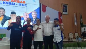 Di Balik Suksesi Panggung Konsolidasi Akbar Buruh di Bekasi Ternyata Ada Garda Metal