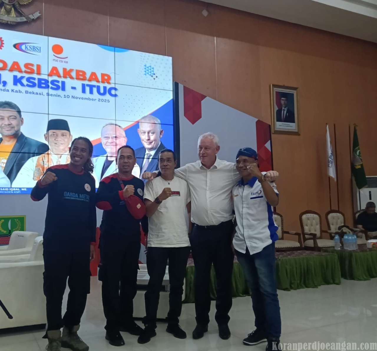 Di Balik Kesuksesan Panggung Konsolidasi Akbar Buruh di Bekasi Ternyata Ada Garda Metal