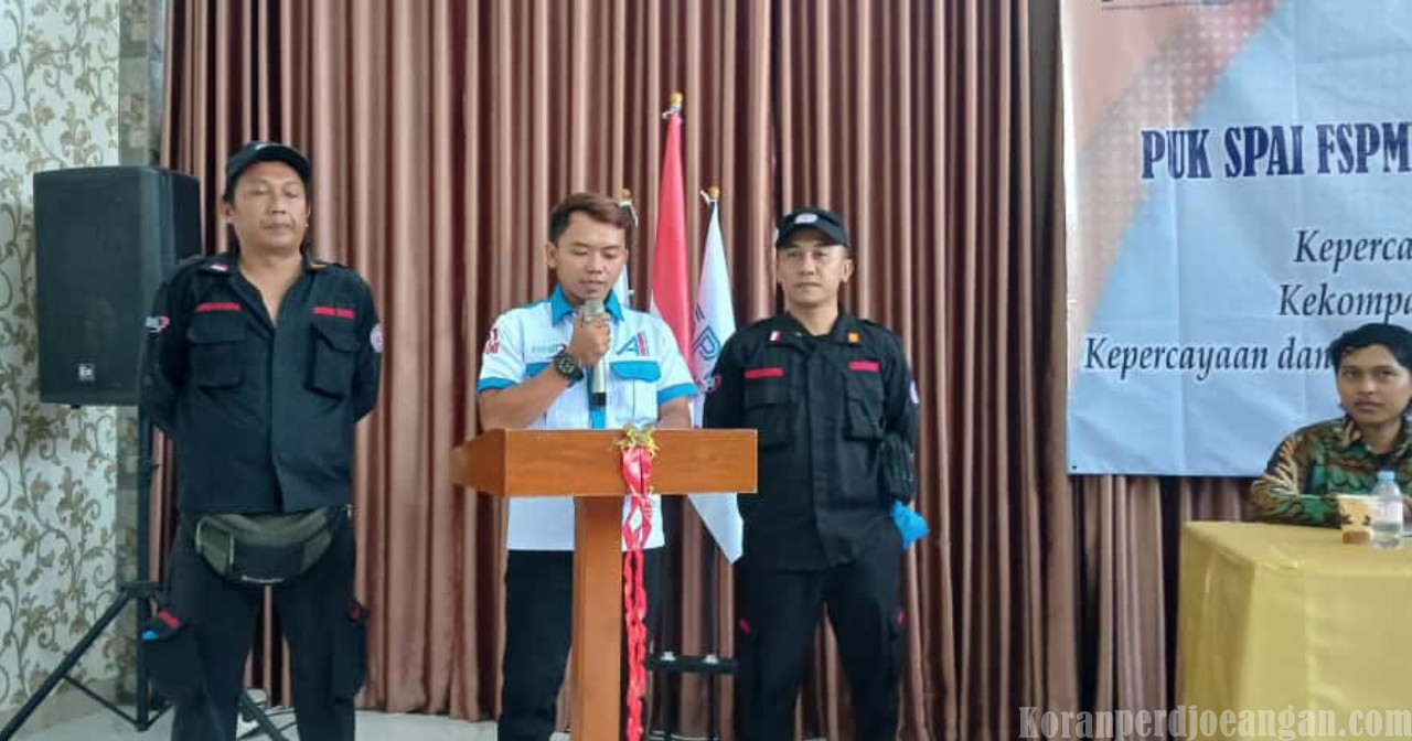 Sambutan Perdana Ketua Baru Serikat Pekerja FSPMI PT Okamoto: Tunjukkan Kita Selalu Ada!