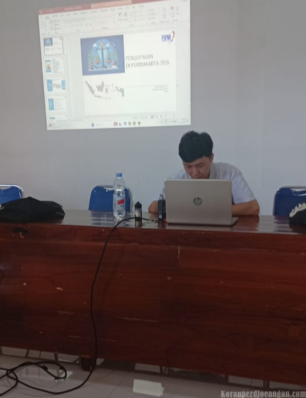 Menjelang Aksi Di MA dan Rapat Depekab: FSPMI Purwakarta Panaskan Mesin Perjuangan