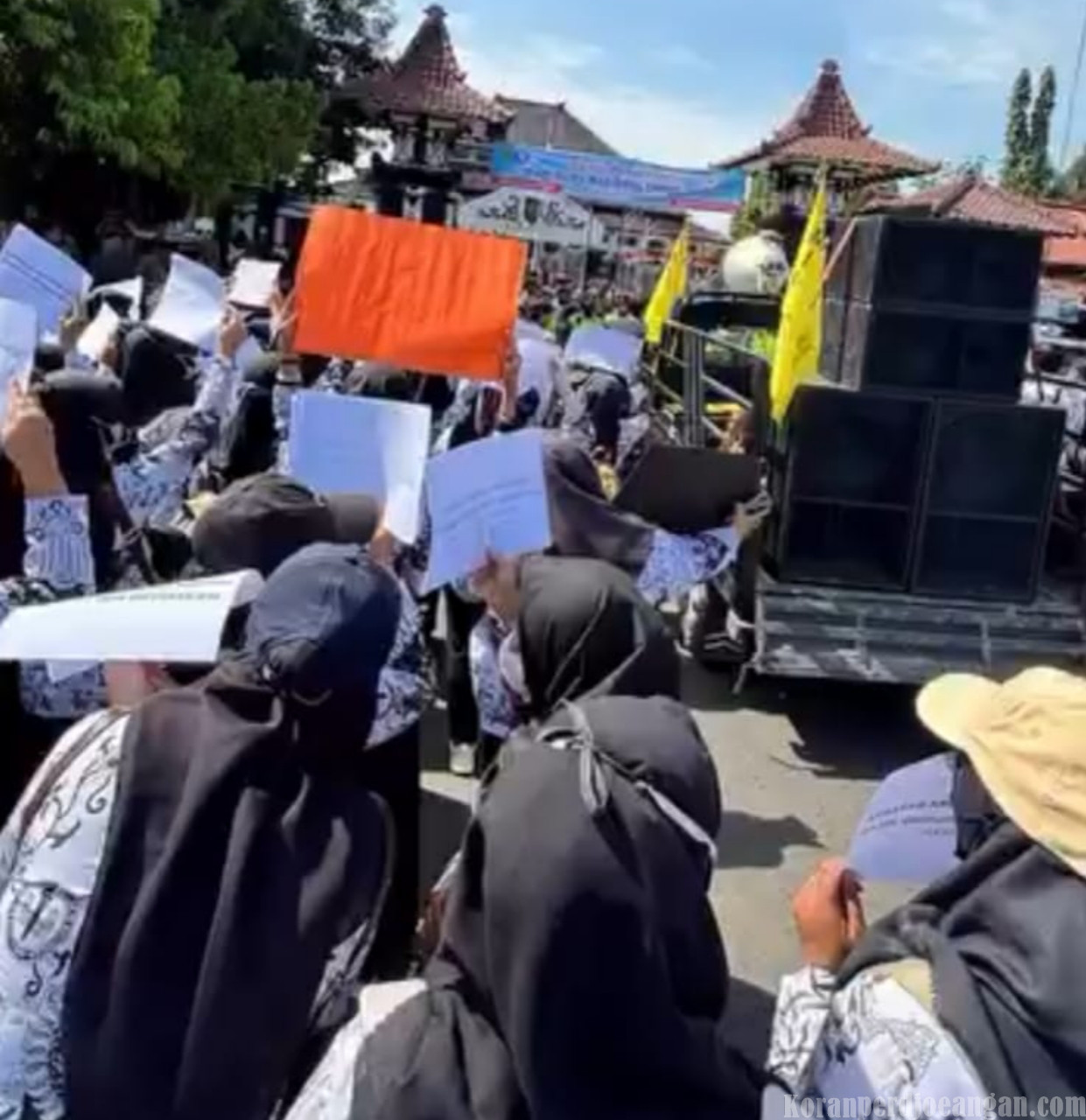 Saat Hari Guru di Pemalang Berubah Menjadi Panggung Perlawanan