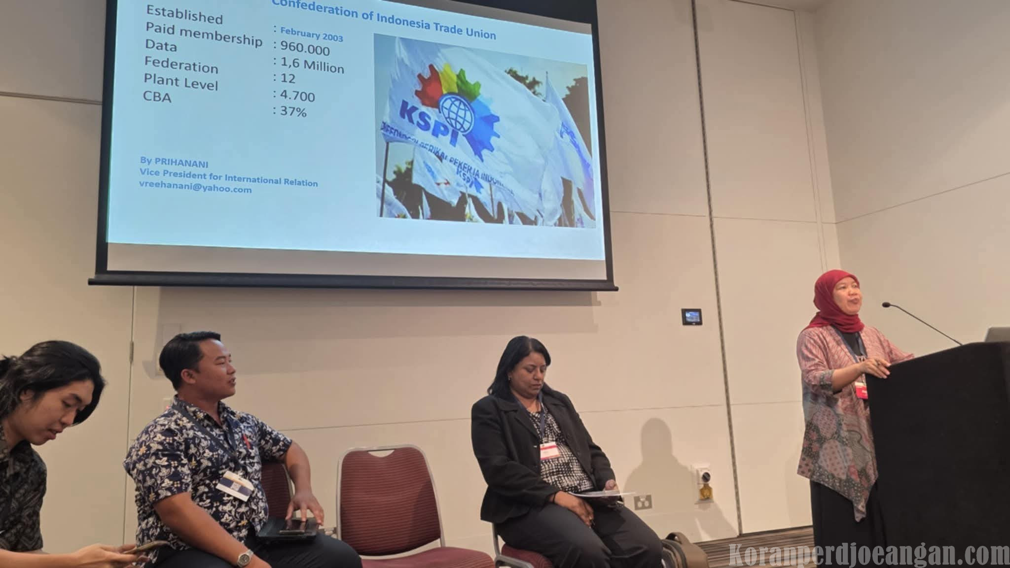 KSPI Hadiri ACTU Healthy Work Conference 2025 di Adelaide: Suara Pekerja Asia Menggema untuk Dunia Tanpa Asbes