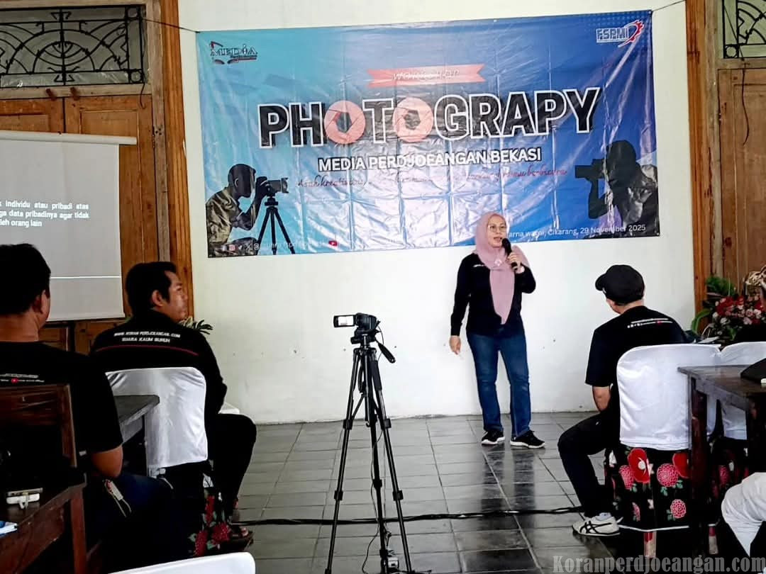 Workshop Photography Media Perdjoeangan FSPMI Bekasi : Asah Kreatifitas, Abadikan Moment, dan Biarkan Foto Berbicara