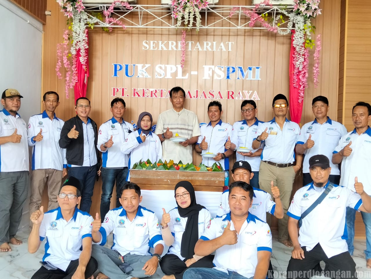 Sekretariat PUK SPL FSPMI PT Kerta Rajasa Raya Diresmikan, Ini Pesan Sekretaris Umum Pimpinan Pusat