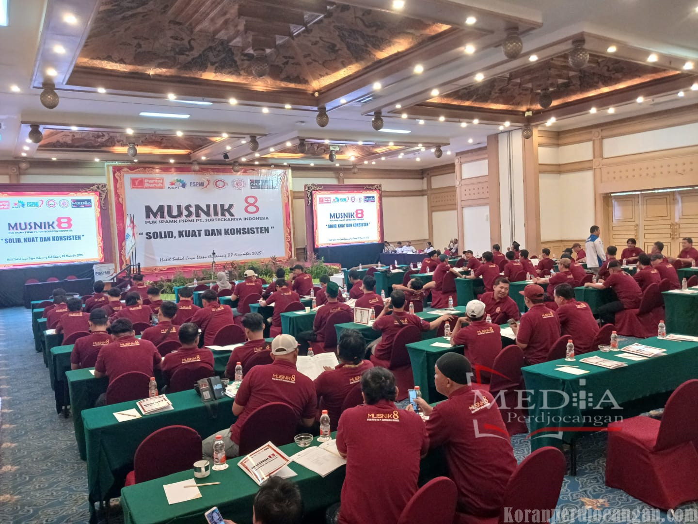 Musnik ke-8 PUK SPAMK FSPMI PT. Surteckariya Indonesia : Solidaritas, Kuat dan Konsisten