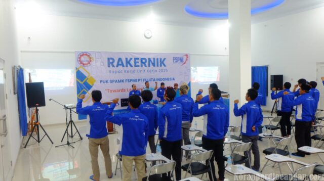 Rakernik PUK PT Fujita Indonesia: Meneguhkan Regenerasi dan Keberlanjutan Kepemimpinan