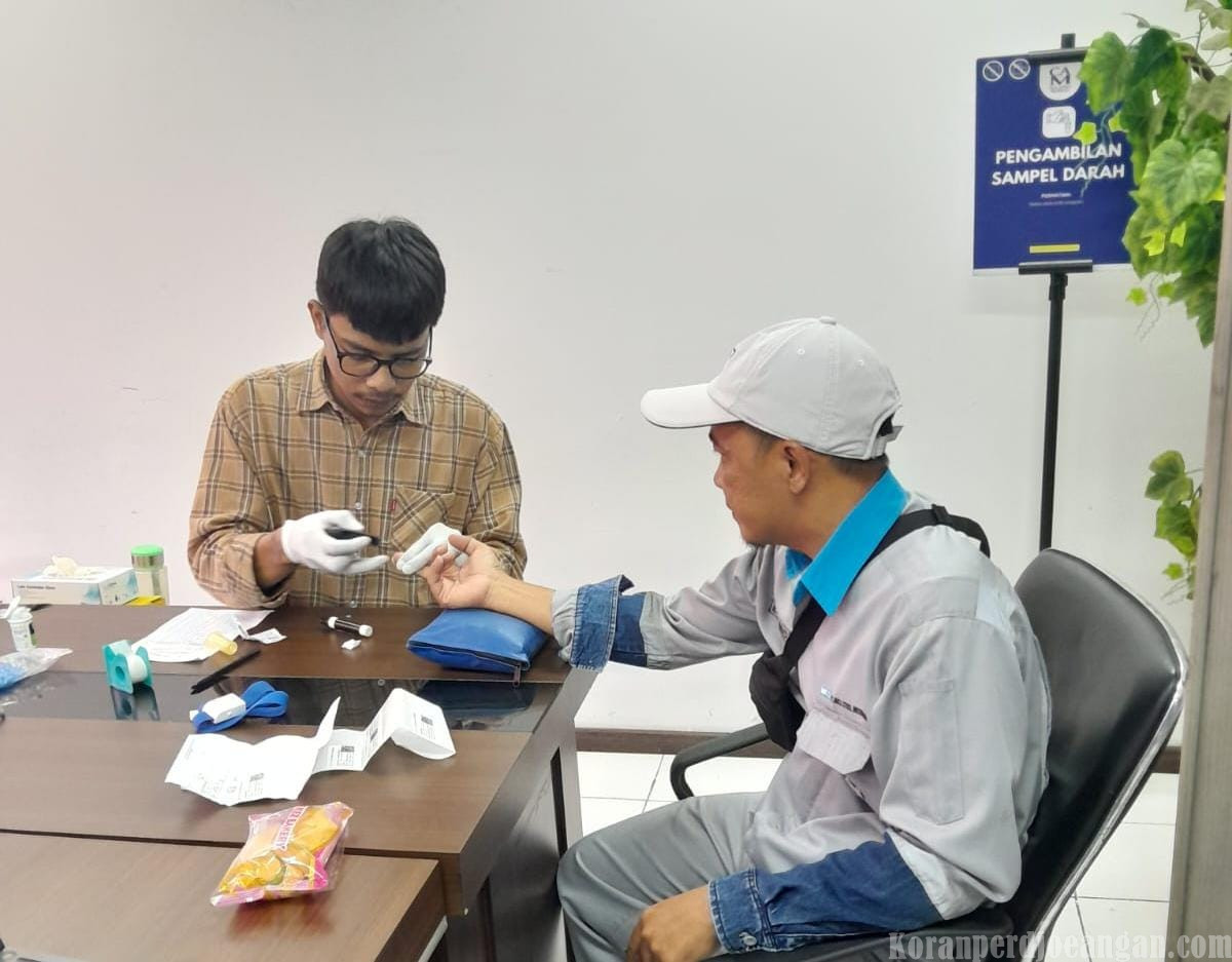 Wujud Nyata Kepedulian terhadap Kesehatan Karyawan, PT. MICS Steel Indonesia Gelar MCU Tahunan