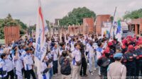 Kenaikan Upah Tak Kunjung Dibahas, Ribuan Buruh Datangi Kantor Bupati Majalengka