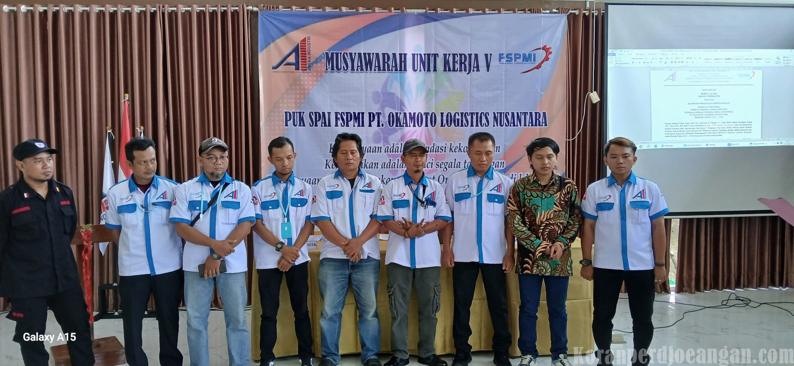Arena Pemilihan Kepemimpinan Baru di Serikat Pekerja FSPMI PT Okamoto Logistics Nusantara