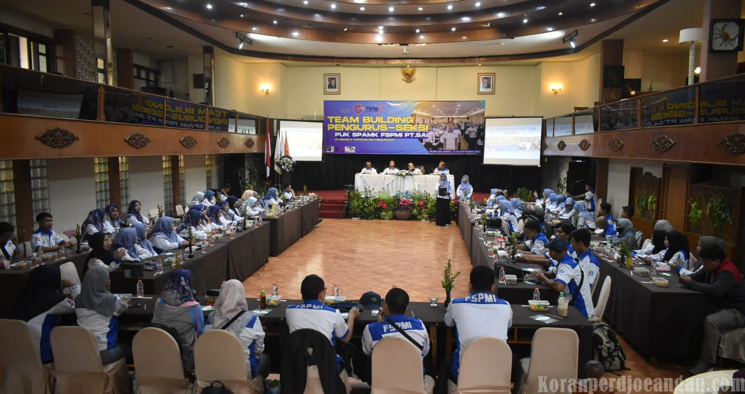 Building Pengurus dan Seksi PUK SPAMK FSPMI PT SAI: Usulkan Draft PKB 2026–2029