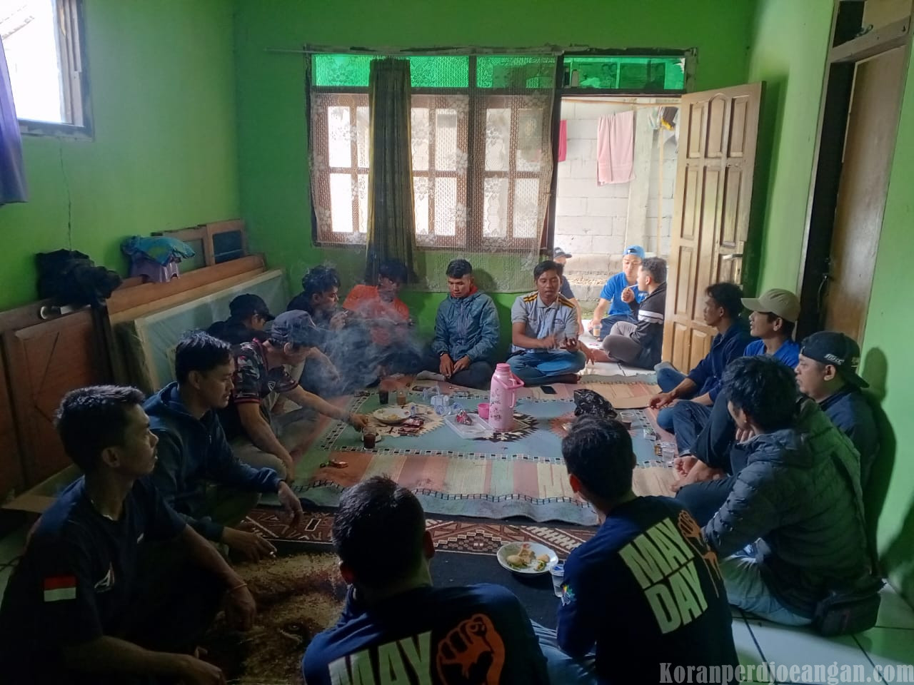 Silaturahmi dan Sharing Anggota FSPMI PT Dragon Product Indonesia