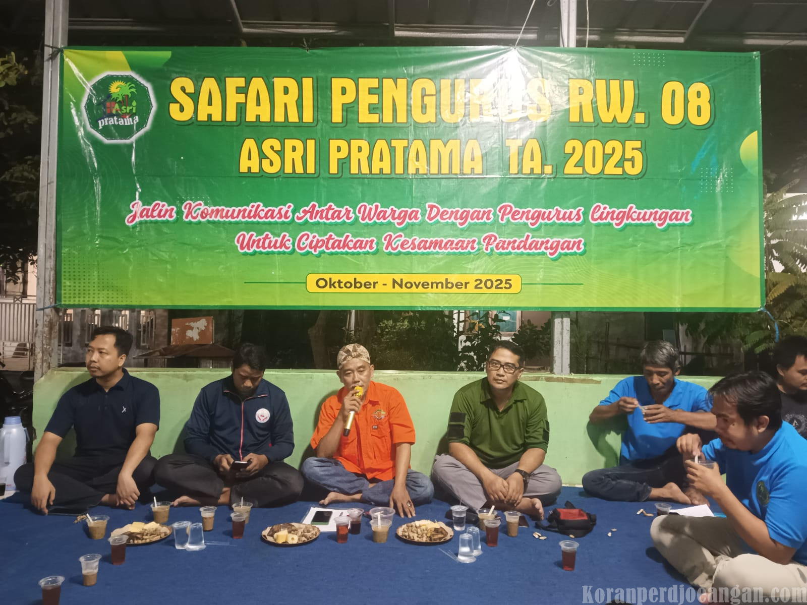 Safari pengurus RW08, Temukan ‘Neng Warkit’ di RT009 Asri Pratama