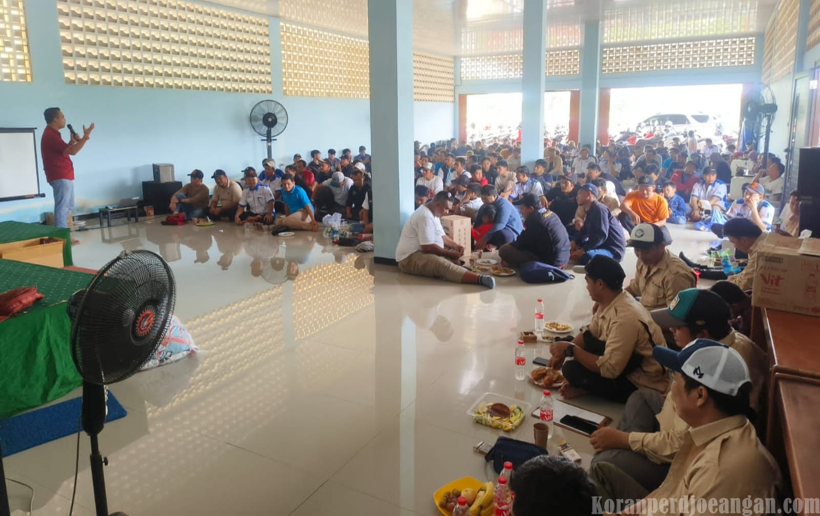 Konsolidasi Akbar PUK SPAMK FSPMI PT. Maruhachi Indonesia Dipenuhi Semangat dan Doorprize