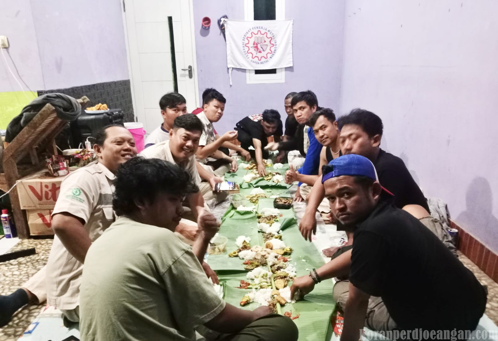 Ngeliwet Rutin PUK SPAI FSPMI PT Clariant Absorbent Indonesia: Hangatkan Solidaritas & Mantapkan Konsolidasi Jelang Aksi