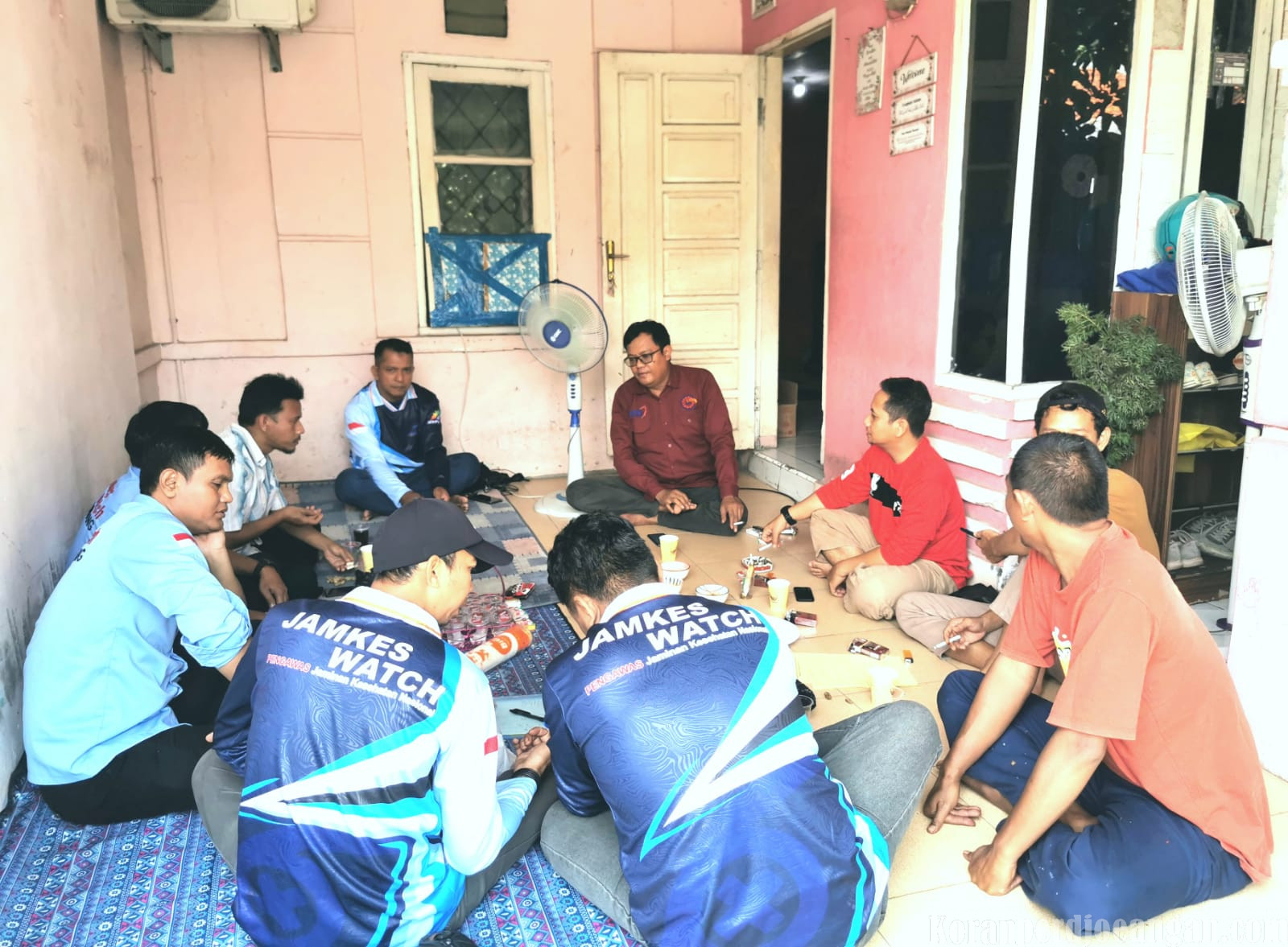 Relawan Jamkeswatch PUK NTRI Gelar Kopdar Bersama Pengurus